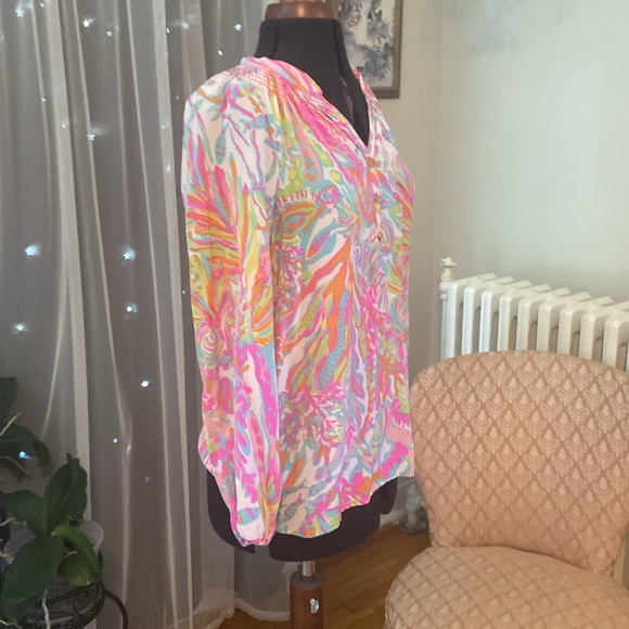 Lilly Pulitzer Elsa top - Picture 4 of 7